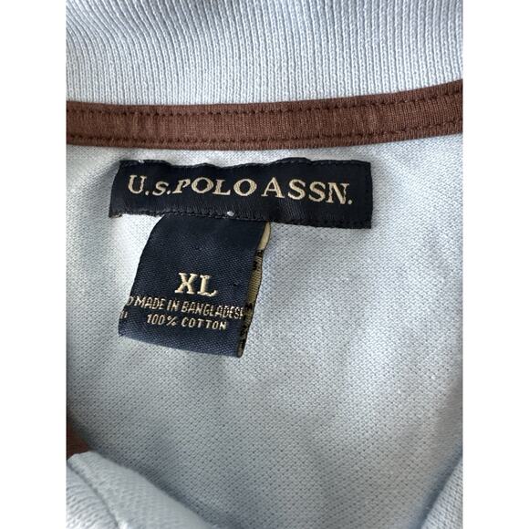 Nwt Polo Ralph Lauren Big Pony Short Sleeve Shirt Light Blue Men’s XL - Picture 4 of 9